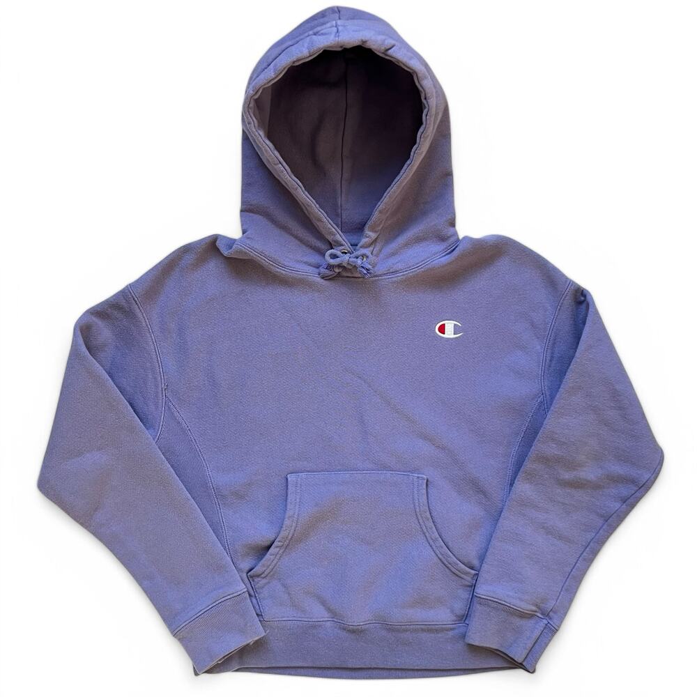 Champion Reverse Weave Essential Lavender Purple Hoodie Hooded Sweatshirt Blank